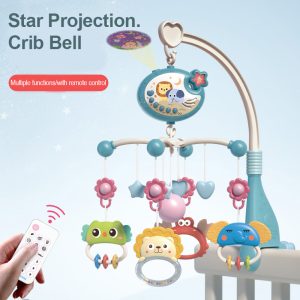 Projektions-Krippenglocke, mobile Fernbedienung für Babys von 0–6 Monaten