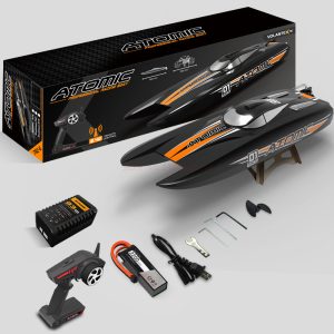 lego technic Boote- Hochgeschwindigkeits-Orange