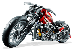 Lego Technic Motorrad- Harley-Baustein