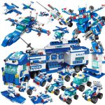 Lego Technic auto Ensemble-Polizeikämpfer