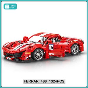 Lego Technic auto Ferrari 488
