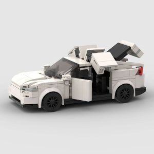 Lego Technic auto Tesla X Weiß