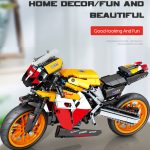 LEGO Technique Motorrad Orange Speed S6